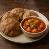 Aloo Sabzi with 4 Kuttu Poori