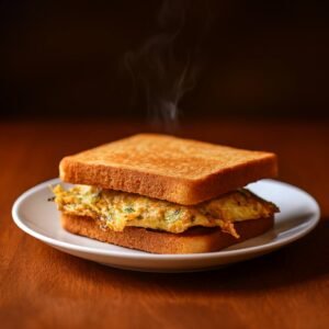 Bread Omelette (2 Eggs)