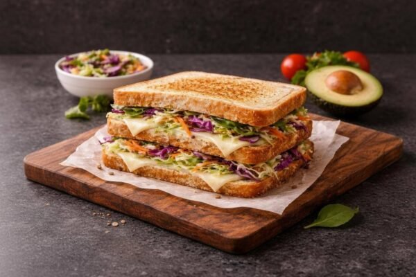 Cabbage Cheese Sandwich [Healthy Breakfast]