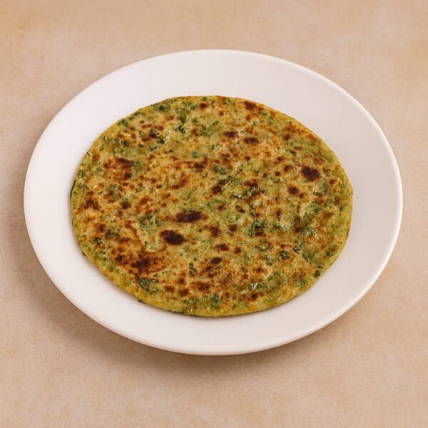 Green Bathua Aloo Paratha