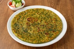 Green Bathua Mix Veg Paratha