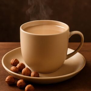 Hot Hazelnut Tea