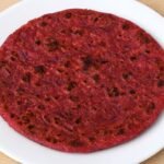 Pink Beetroot Onion Paratha