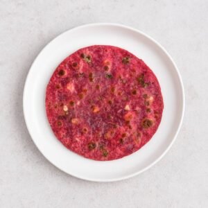 Pink Beetroot Paneer Paratha