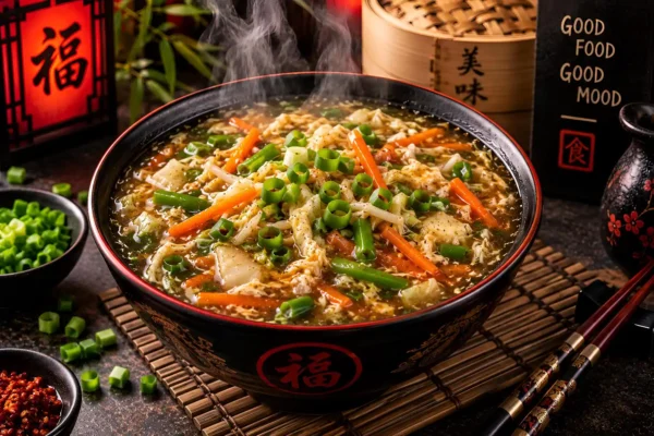 Veg Lung Fung Soup